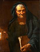 Pietro Bellotti Diogenes with the Lantern oil painting reproduction